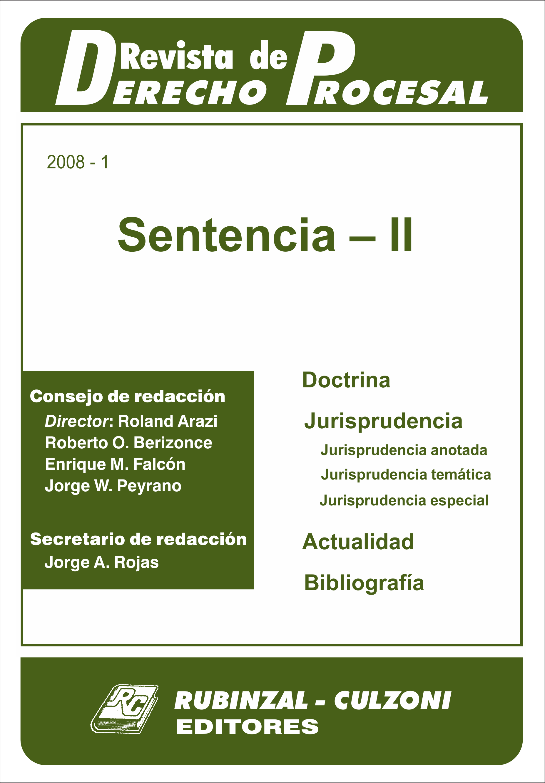  - Sentencia - II. [2008-1]